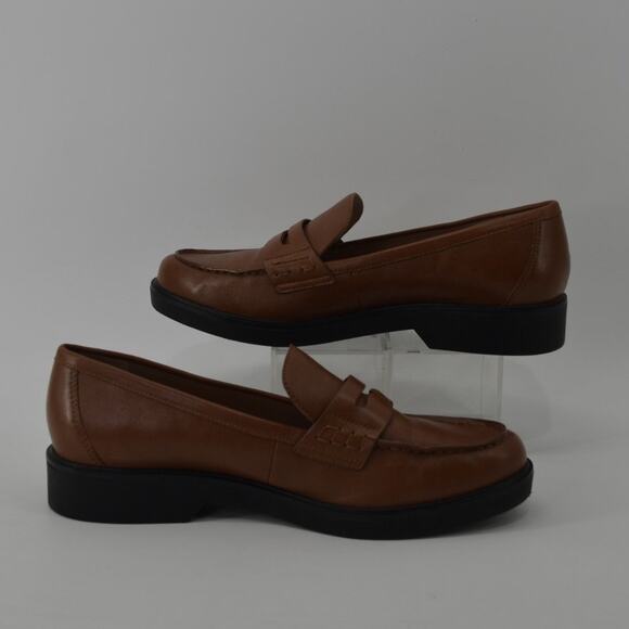 Nordstrom Women's Size 12 Lafayette Brown Loafer Leather - Picture 7 of 12